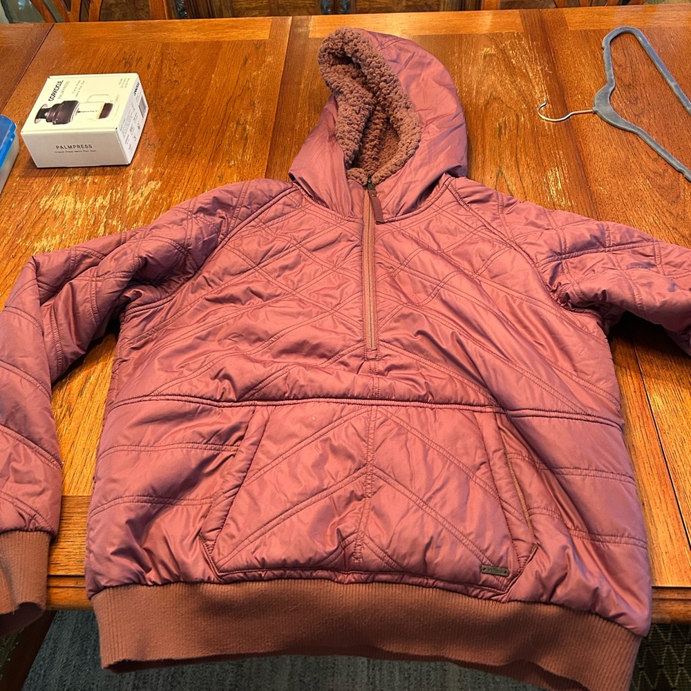 Prana Dusty Rose Sherpa Jacket